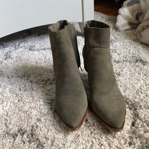 Vince Camuto Hunter Green Booties
